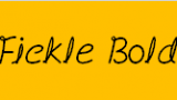 Fickle-Bold